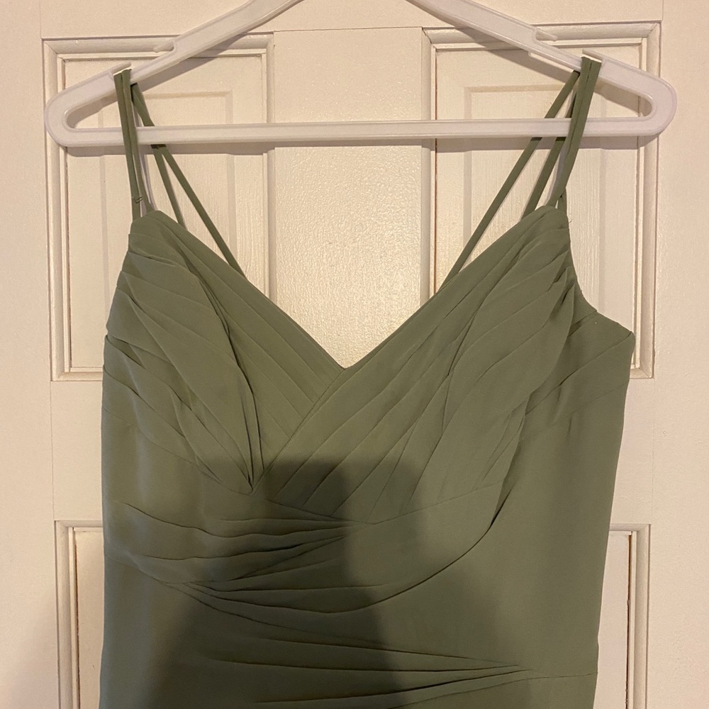 Sage bridesmaid dress